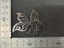 画像をギャラリービューアに読み込む, KN-8036　メタルモチーフ　デザイン金魚　 (小)
